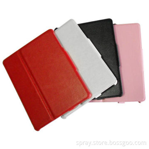 High quality genuine leather cases for iPad 3, various colors are available